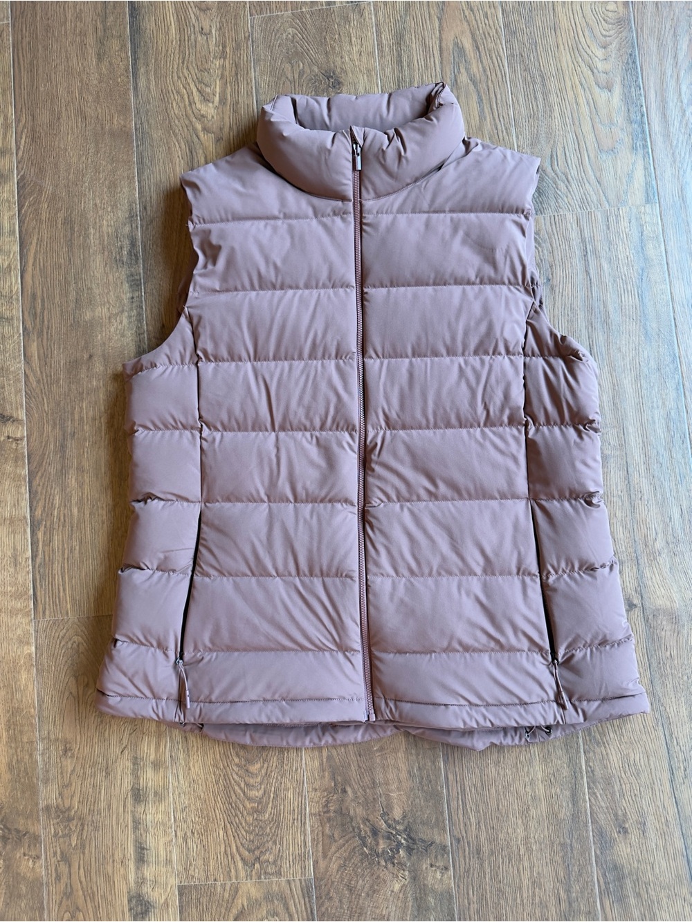 New Eddie Bauer Women's EB Stretch Down Vest Size TXL Plum Soft Shell StormRepel